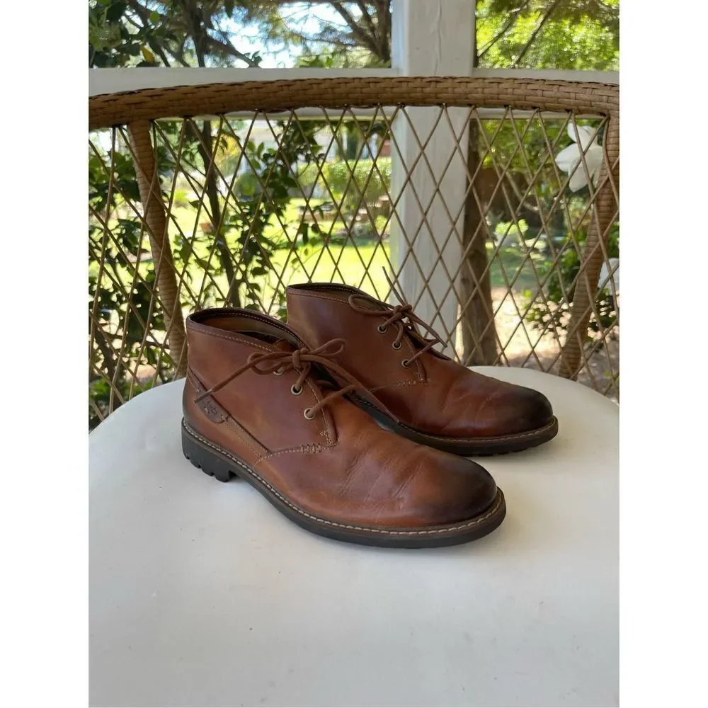 Clarks Men's Montacute Duke Leather Chukka Boots 03252 size 10